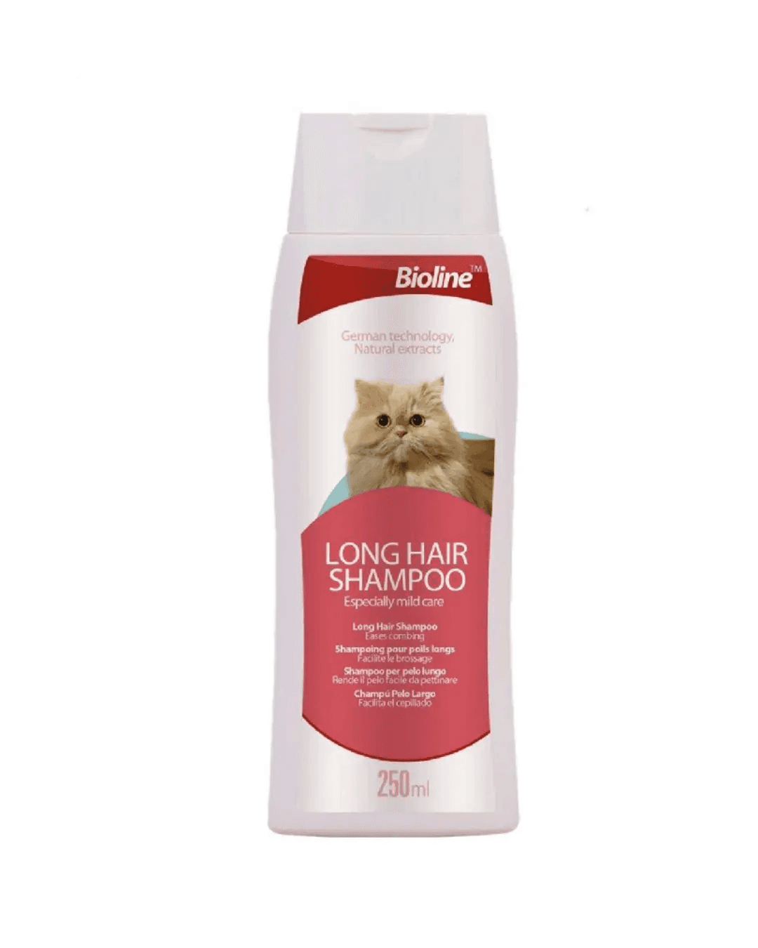 Bioline Long Coat Shampoo For Cat 250mls